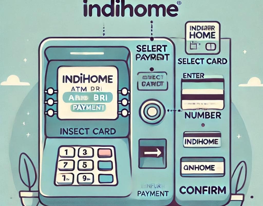 Cara Bayar IndiHome Lewat ATM BRI