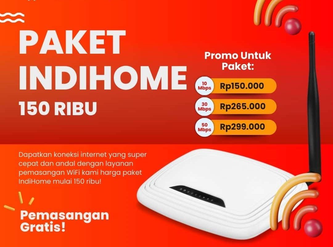 Paket IndiHome 150 Ribu