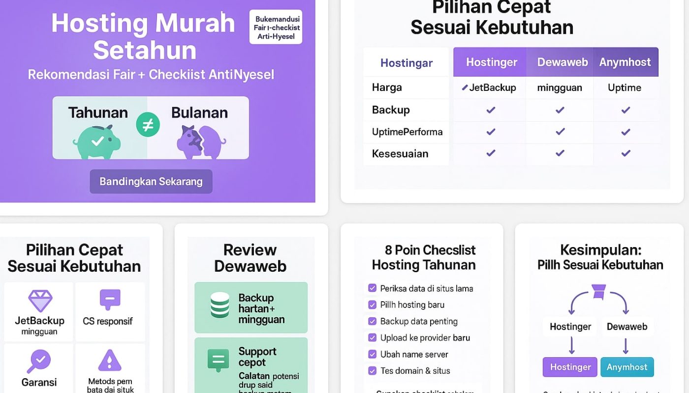 Hosting Murah Setahun