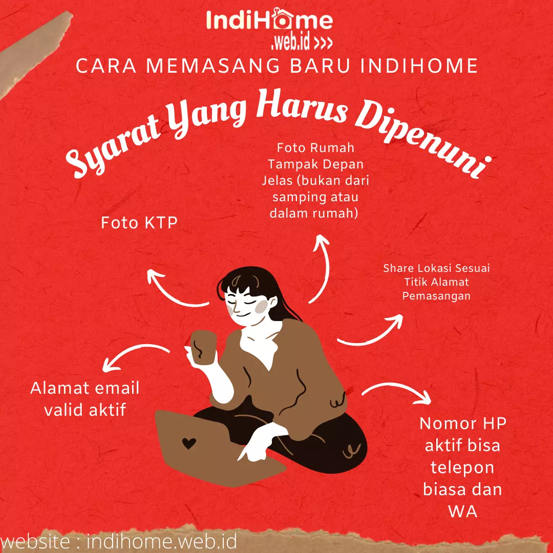 Cara Memasang Baru IndiHome Syarat Yang Harus Dipenuhi