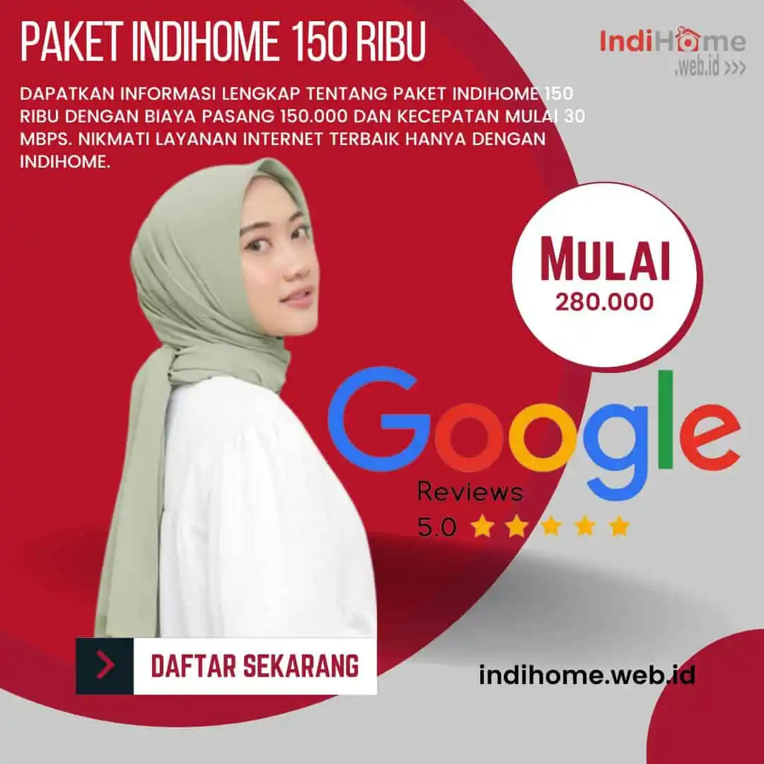 Paket IndiHome 150 Ribu