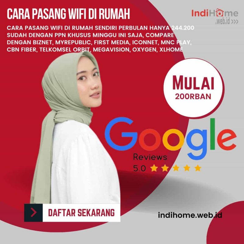 Cara Pasang WiFi Di Rumah