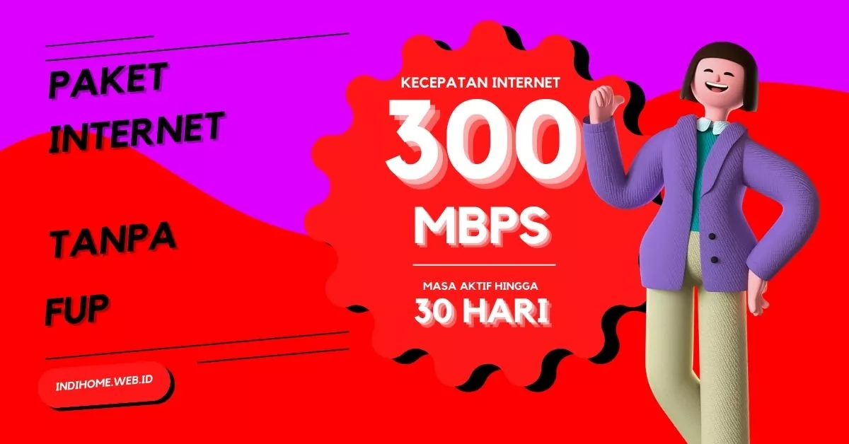 Paket Internet Tanpa FUP Gambir
