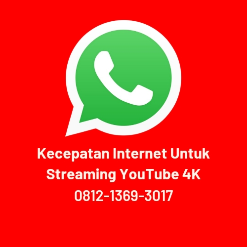 Kecepatan Internet Untuk Streaming Cakung YouTube 4K