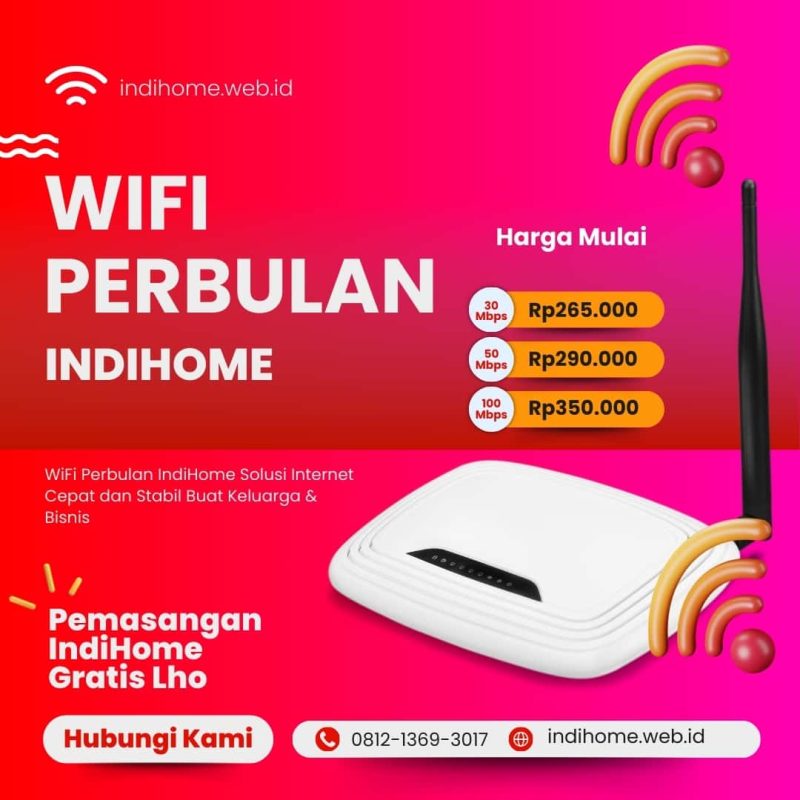 WiFi Perbulan IndiHome