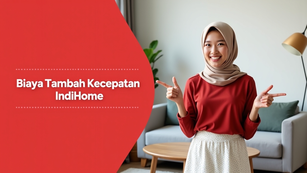 Biaya Tambah Kecepatan Indihome