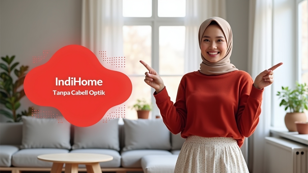Indihome Tanpa Kabel Optik