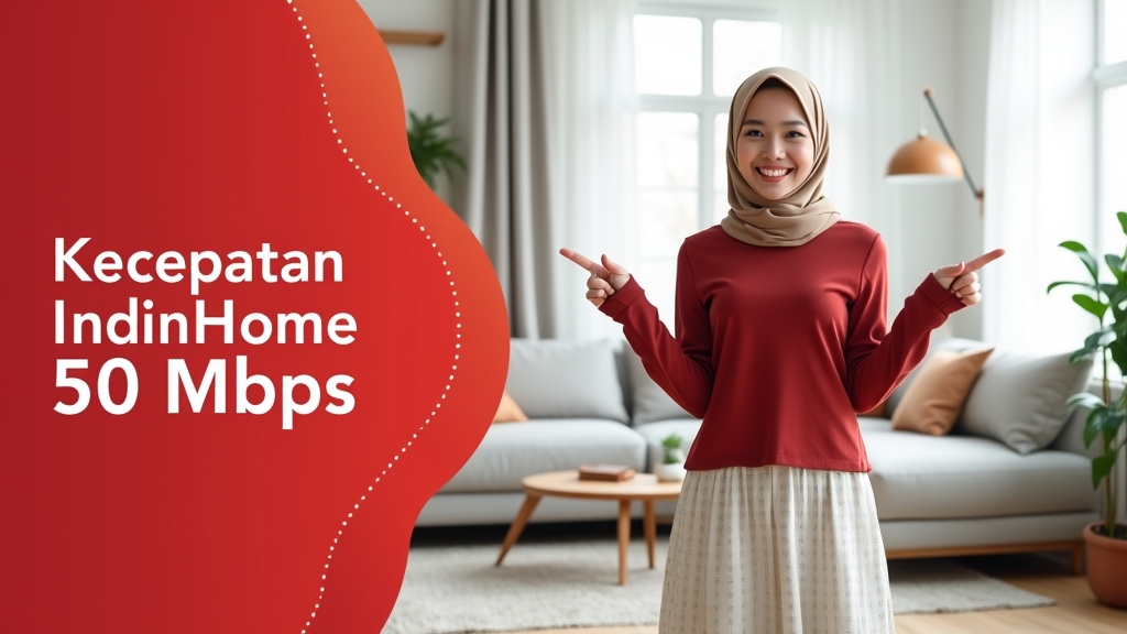 Kecepatan Internet Indihome 50 Mbps