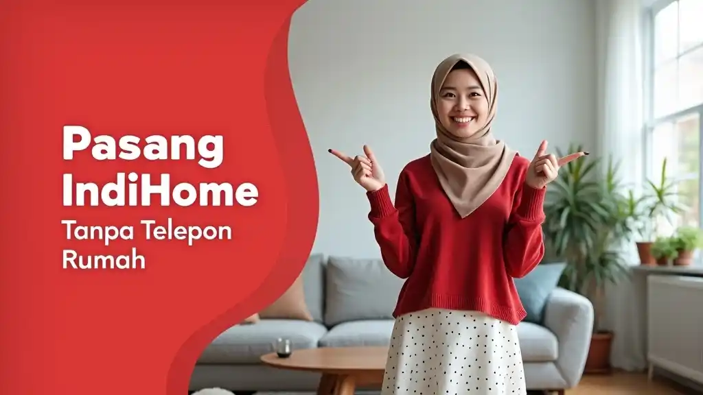 Pasang Indihome Tanpa Telepon Rumah