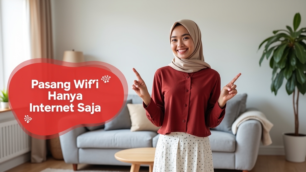 Pasang Wifi Hanya Internet Saja
